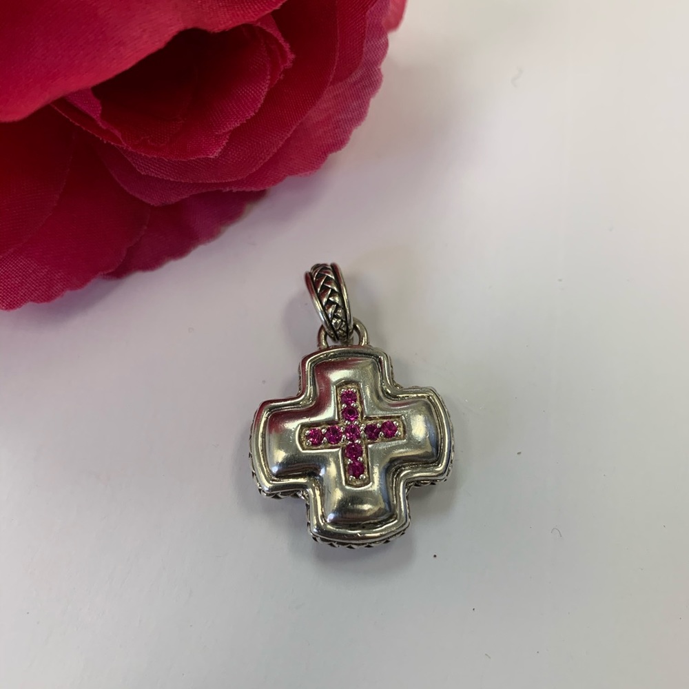 Scott Kay sterling silver cross pendant